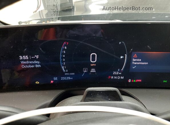 1G6DS5RK6S0103300 2025 CADILLAC CT5 Черный Вид щитка приборов