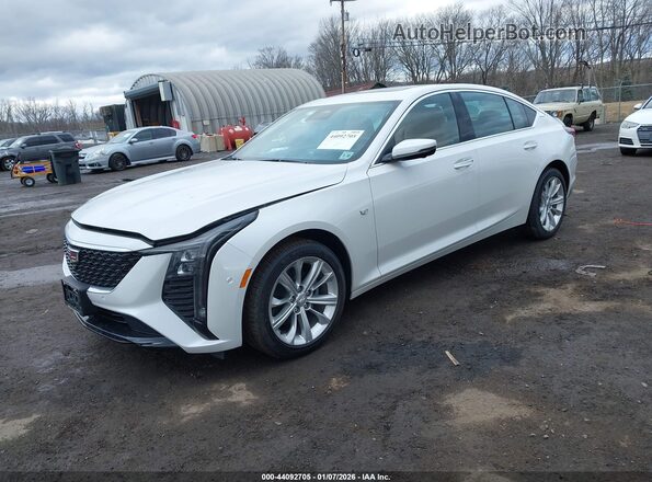 1G6DS5RK7S0104309 2025 CADILLAC CT5 Белый Передняя левая четверть