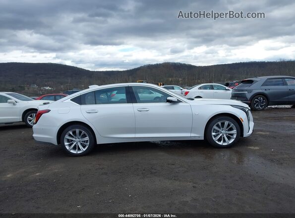 1G6DS5RK7S0104309 2025 CADILLAC CT5 Белый Вид щитка приборов