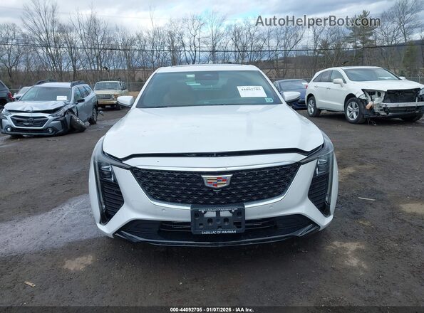1G6DS5RK7S0104309 2025 CADILLAC CT5 Белый Вид панели приборов