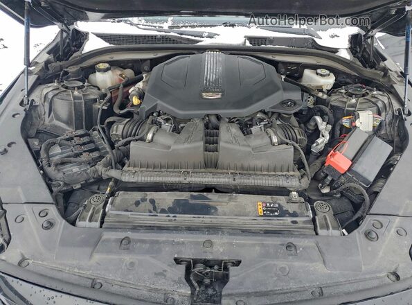 1G6DV5RW2M0115120 2021 CADILLAC CT5 Black Սալոնի հետևի տեսք