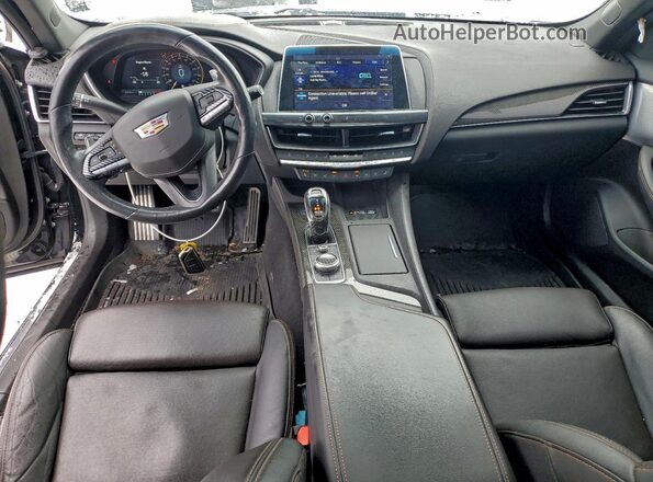 1G6DV5RW2M0115120 2021 CADILLAC CT5 Black Առջևի վահանակի տեսք