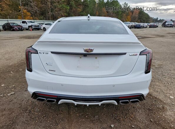 1G6DV5RW2M0126456 2021 CADILLAC CT5 White უკანა ხედი