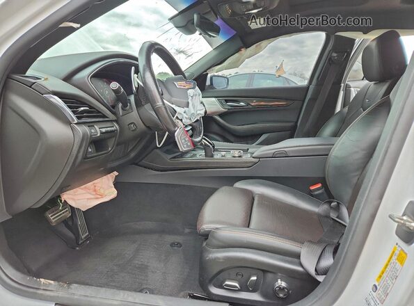 1G6DV5RW2M0126456 2021 CADILLAC CT5 White წინა სალონის ხედი