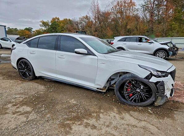 1G6DV5RW2M0126456 2021 CADILLAC CT5 White წინა მარჯვენა