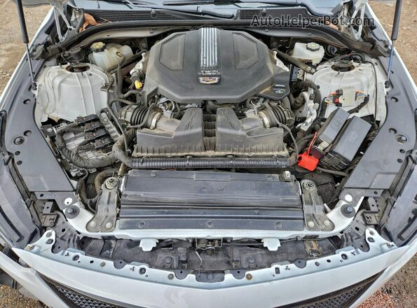 1G6DV5RW2M0126456 2021 CADILLAC CT5 White უკანა სალონის ხედი