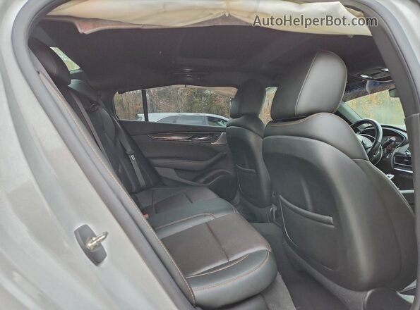 1G6DV5RW2M0126456 2021 CADILLAC CT5 White უკანა სავარძლების ხედი