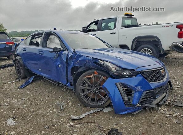 1G6DY5R64P0860902 2023 CADILLAC CT5 Blue Delantero derecho