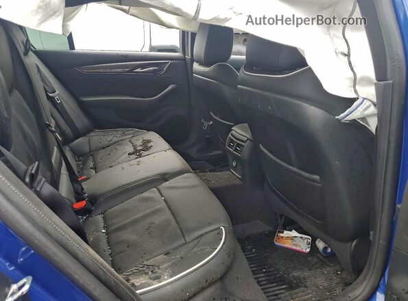 1G6DY5R64P0860902 2023 CADILLAC CT5 Blue Vista de los asientos traseros