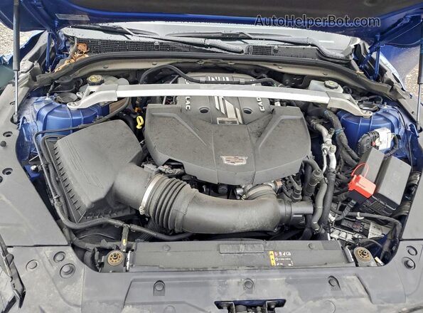 1G6DY5R64P0860902 2023 CADILLAC CT5 Blue Vista interior trasera