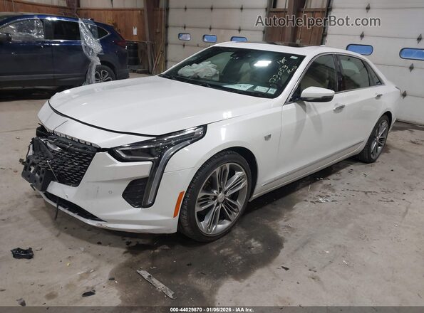 1G6KB5RS9LU103650 2020 CADILLAC CT6 White წინა მარცხენა ხედი სამი მეოთხედიდან