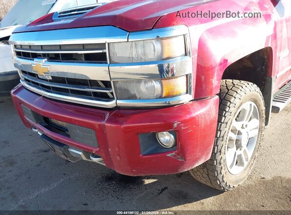 1GC1KUEY6KF142986 2019 CHEVROLET SILVERADO Red Widok z przodu