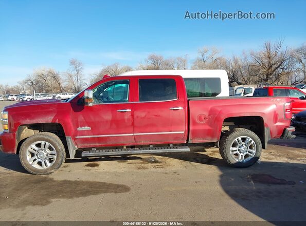 1GC1KUEY6KF142986 2019 CHEVROLET SILVERADO Red Widok wnętrza 360 stopni