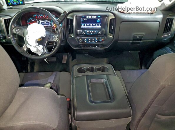 1GC1KVE81GF194667 2016 CHEVROLET SILVERADO Белый Вид панели приборов