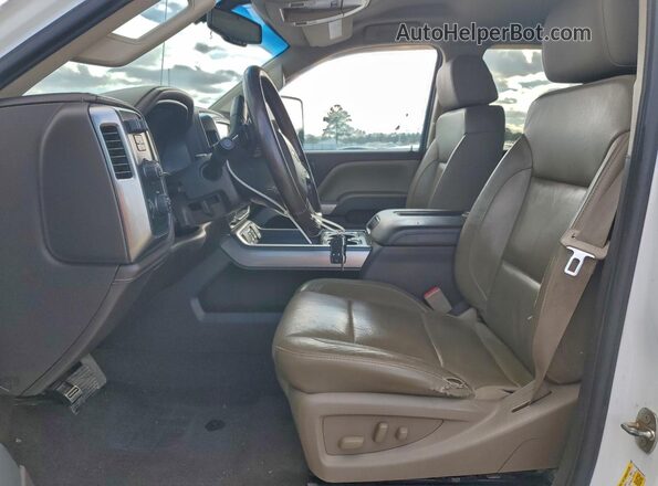 1GC1KWE85GF243973 2016 CHEVROLET SILVERADO White წინა სალონის ხედი