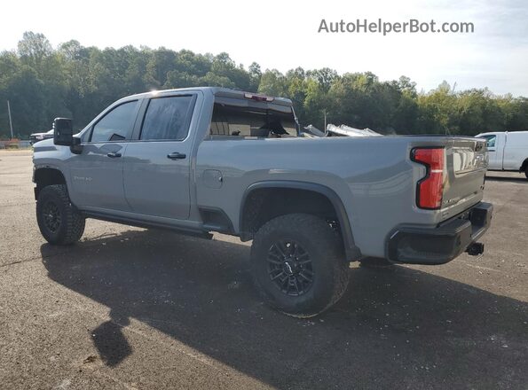 1GC4KYEY2SF218899 2025 CHEVROLET SILVERADO Gray Trasero izquierdo
