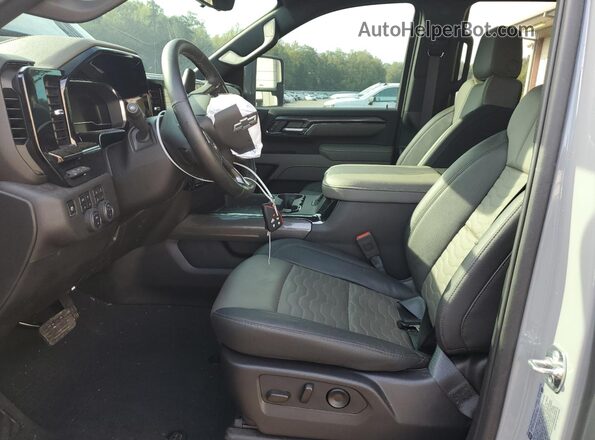 1GC4KYEY2SF218899 2025 CHEVROLET SILVERADO Gray Vista interior delantera