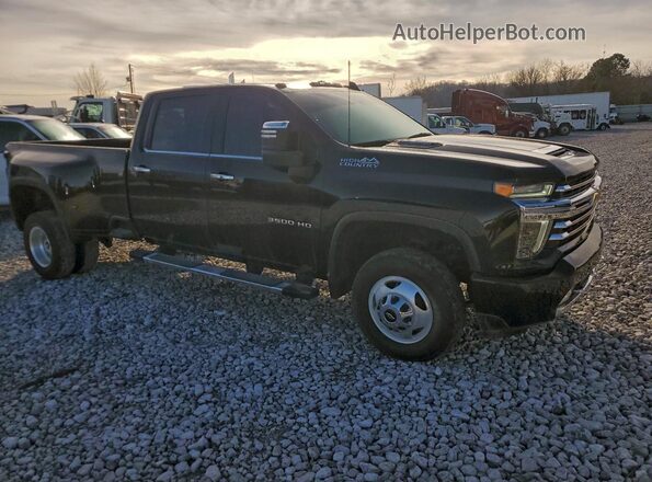 1GC4YVEY7NF149659 2022 CHEVROLET SILVERADO Black Передня права чверть