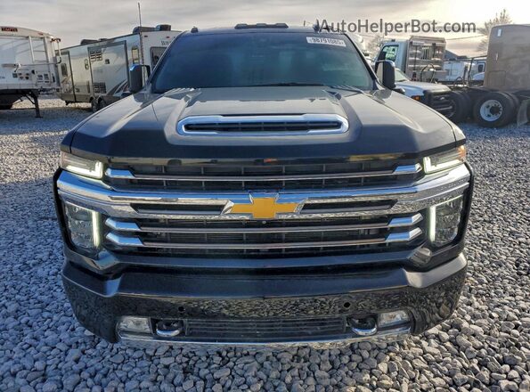 1GC4YVEY7NF149659 2022 CHEVROLET SILVERADO Black Вид спереду
