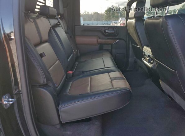 1GC4YVEY7NF149659 2022 CHEVROLET SILVERADO Black Вид задніх сидінь