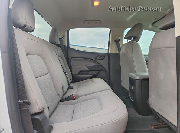 1GCGSBEA2N1238083 2022 CHEVROLET COLORADO White Vista de los asientos traseros