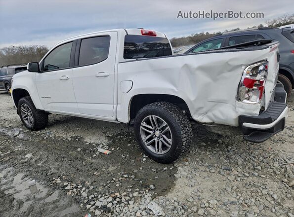1GCGSBEA2N1238083 2022 CHEVROLET COLORADO White Trasero izquierdo