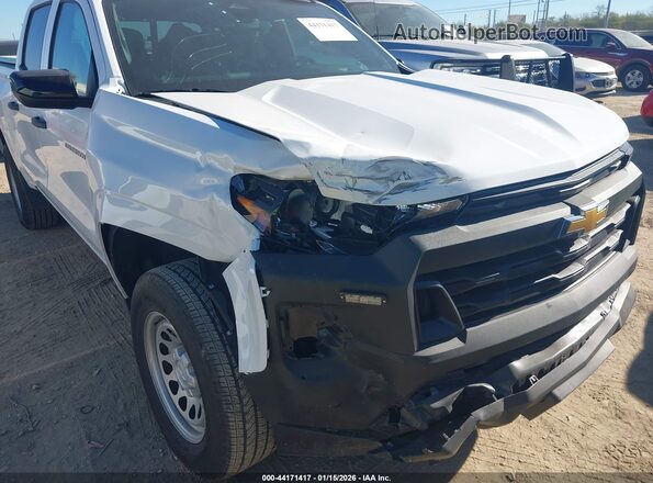 1GCGSBEC8R1257387 2024 CHEVROLET COLORADO White Դիմացի տեսք