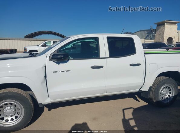 1GCGSBEC8R1257387 2024 CHEVROLET COLORADO White Սալոնի 360 աստիճան տեսք