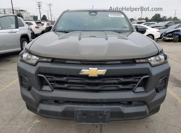 1GCGSBECXR1134559 2024 CHEVROLET COLORADO Brown Вид ззаду