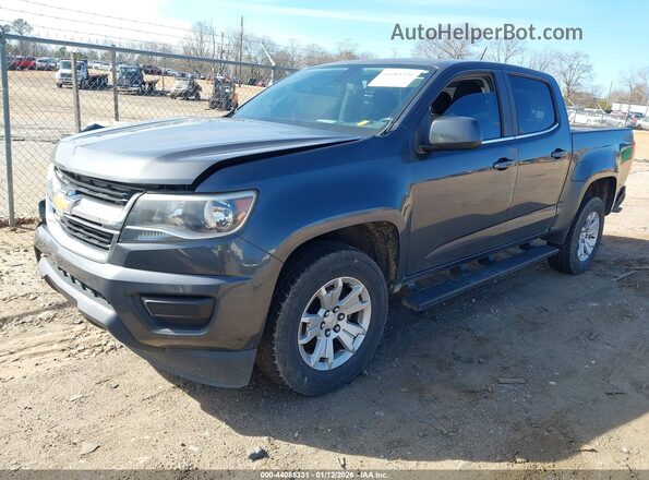 1GCGSCE32G1196816 2016 CHEVROLET COLORADO Серый Передняя левая четверть