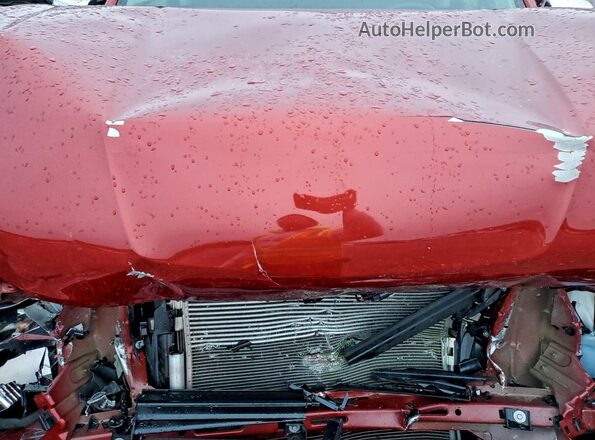 1GCGSCE35G1124217 2016 CHEVROLET COLORADO Красный Вид задней части салона