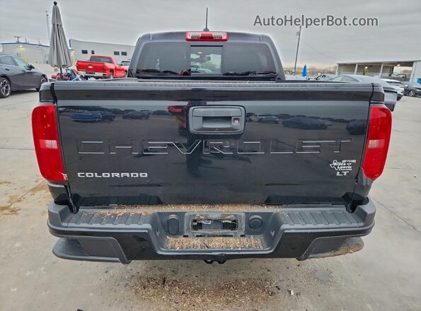 1GCGSCEA7N1292825 2022 CHEVROLET COLORADO Black Հետևի տեսք