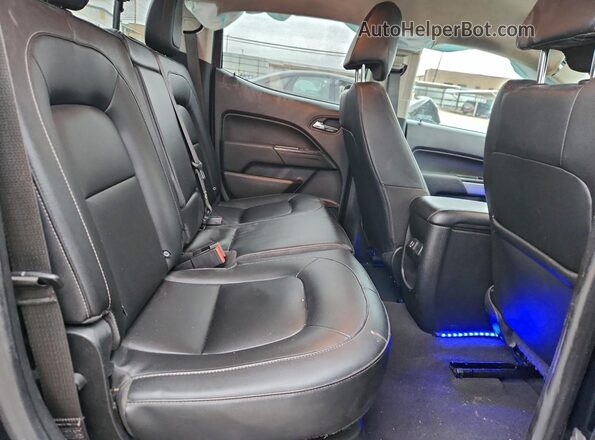 1GCGSCEA7N1292825 2022 CHEVROLET COLORADO Black Հետևի նստատեղերի տեսք