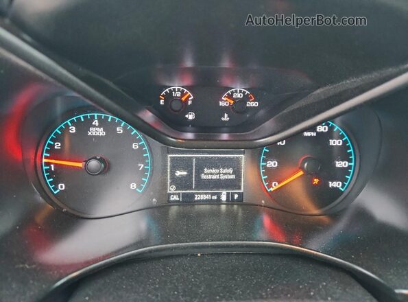 1GCGSCEA7N1292825 2022 CHEVROLET COLORADO Black Սարքավորումների վահանակի տեսք