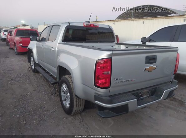 1GCGSCEN0K1154395 2019 CHEVROLET COLORADO Silver Trasero izquierdo