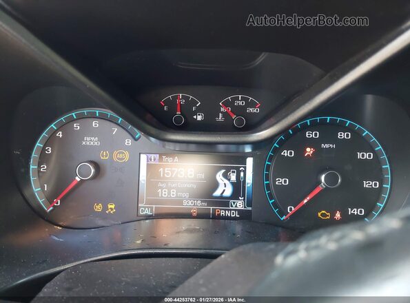 1GCGSCEN2H1331408 2017 CHEVROLET COLORADO Серебряный Вид задних сидений