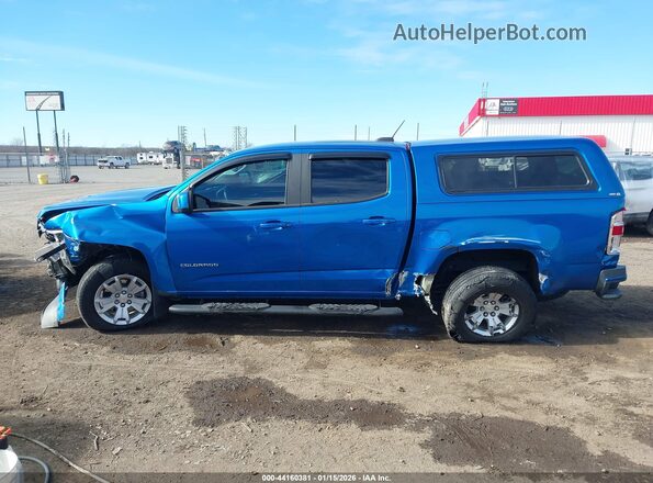1GCGSCEN4M1158405 2021 CHEVROLET COLORADO Blue 