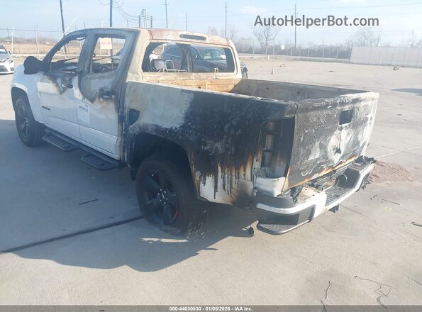 1GCGSCENXJ1138641 2018 CHEVROLET COLORADO White Trasero izquierdo