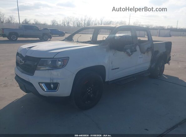 1GCGSCENXJ1138641 2018 CHEVROLET COLORADO White Vista tres cuartos delantera izquierda