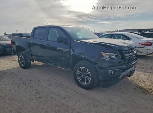 1GCGSDEN7M1283355 2021 CHEVROLET COLORADO Black Delantero derecho