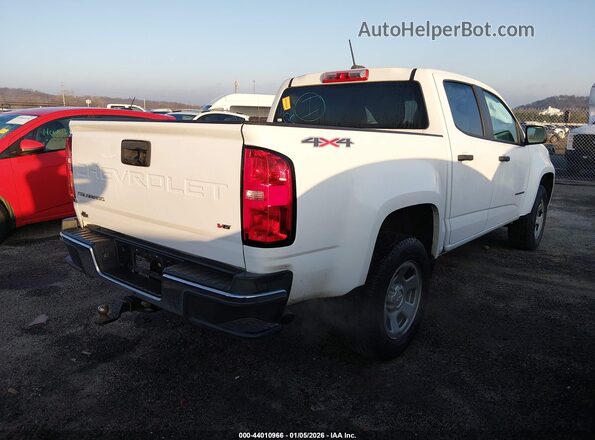 1GCGTBEN0N1129864 2022 CHEVROLET COLORADO White Trasero derecho