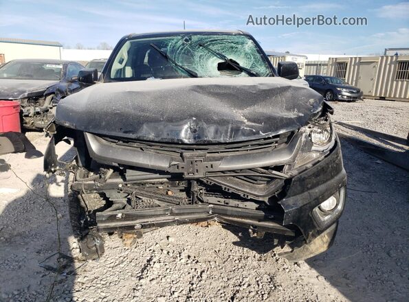 1GCGTCEN9J1309201 2018 CHEVROLET COLORADO Black წინა ხედი