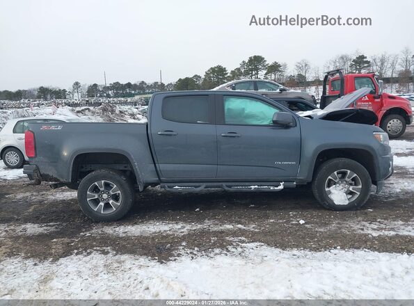 1GCGTDEN0H1162959 2017 CHEVROLET COLORADO Gray Vista interior trasera