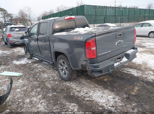 1GCGTDEN0H1162959 2017 CHEVROLET COLORADO Gray Trasero izquierdo