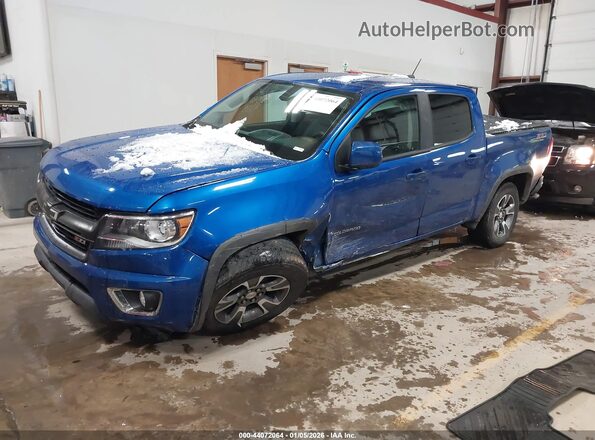 1GCGTDEN0L1158872 2020 CHEVROLET COLORADO Blue Vista tres cuartos delantera izquierda