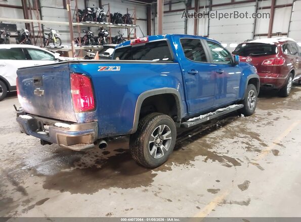 1GCGTDEN0L1158872 2020 CHEVROLET COLORADO Blue Trasero derecho