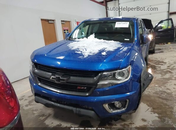 1GCGTDEN0L1158872 2020 CHEVROLET COLORADO Blue Vista interior trasera
