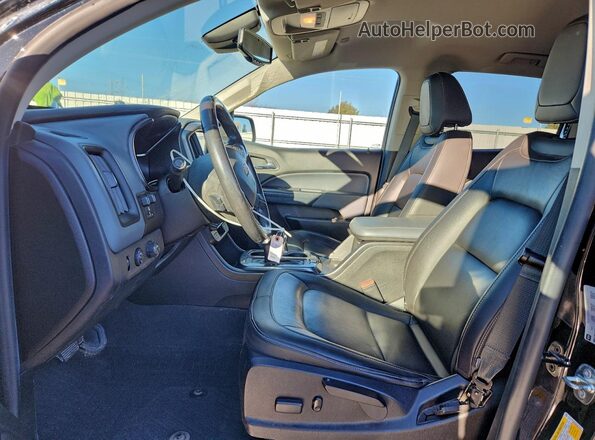 1GCGTDEN7M1275737 2021 CHEVROLET COLORADO Black Вид салону спереду