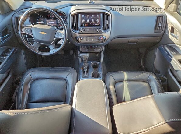 1GCGTDEN7M1275737 2021 CHEVROLET COLORADO Black Вид панелі приладів