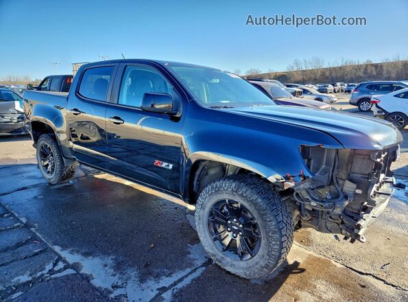1GCGTDEN7M1275737 2021 CHEVROLET COLORADO Black Передня права чверть